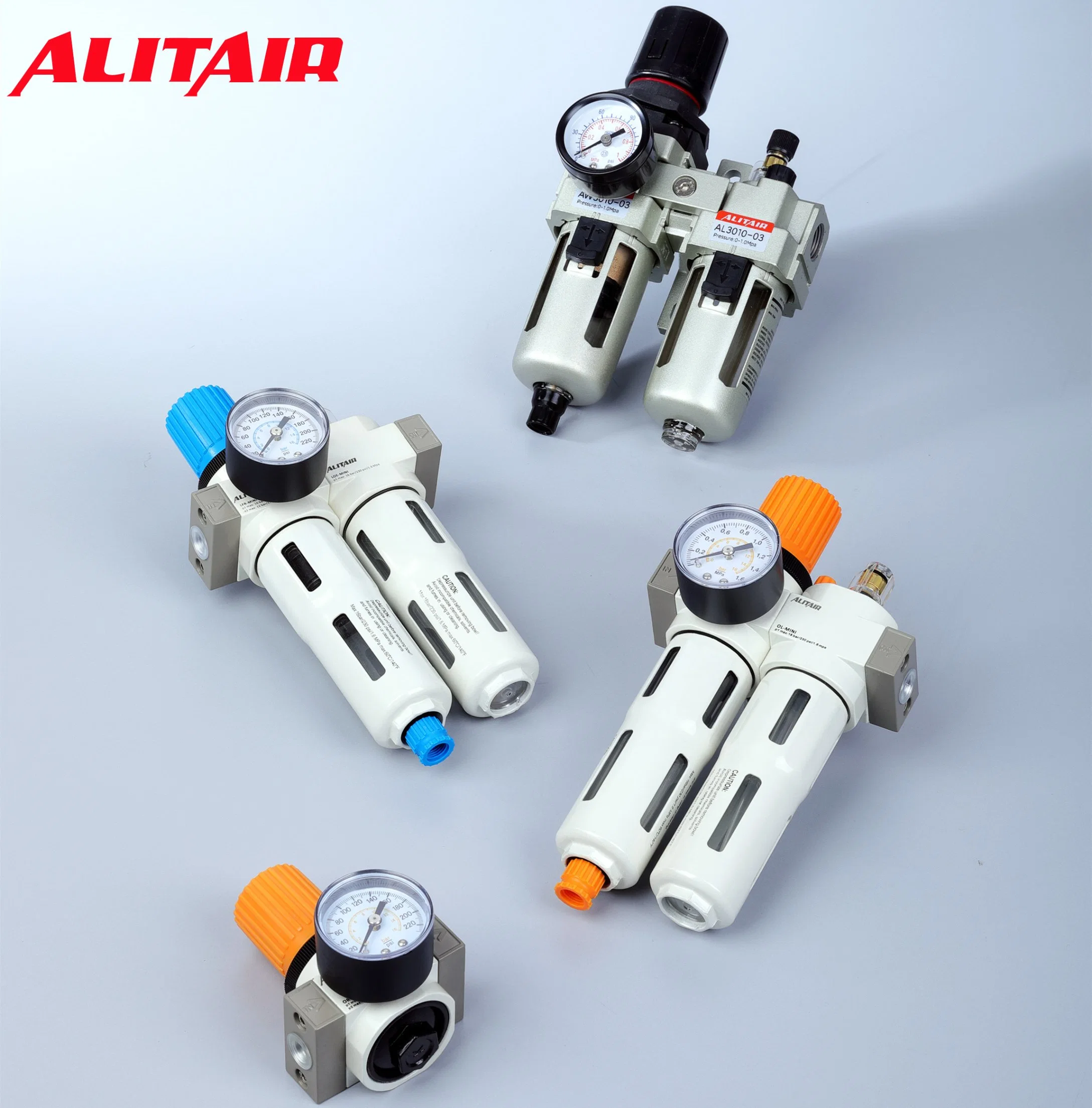 Pneumatic Air Frl Unit Air Filter Lubricator Regulator