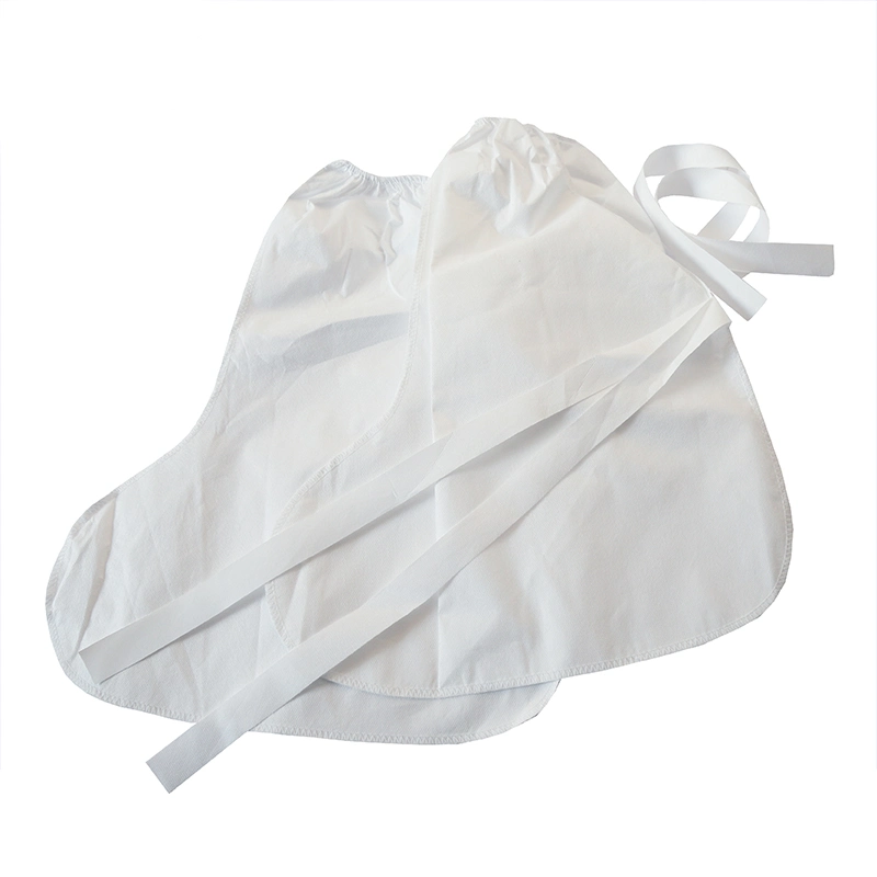 Disposable Protective Isolation Shoe Cover with Lacing for Hospital