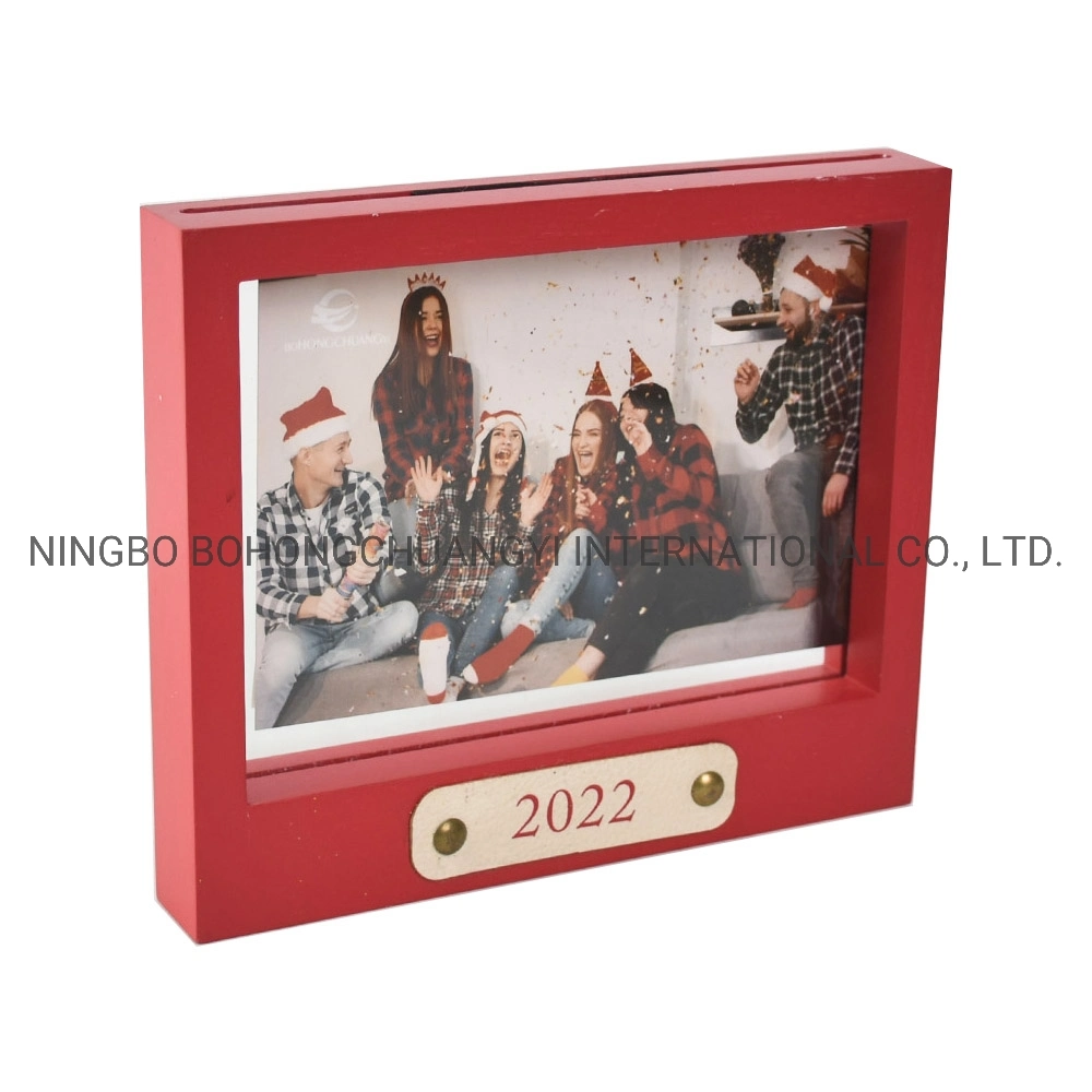 Christmas Photo Frame Ornament Picture Frame Family Christmas Wooden Photo Frame