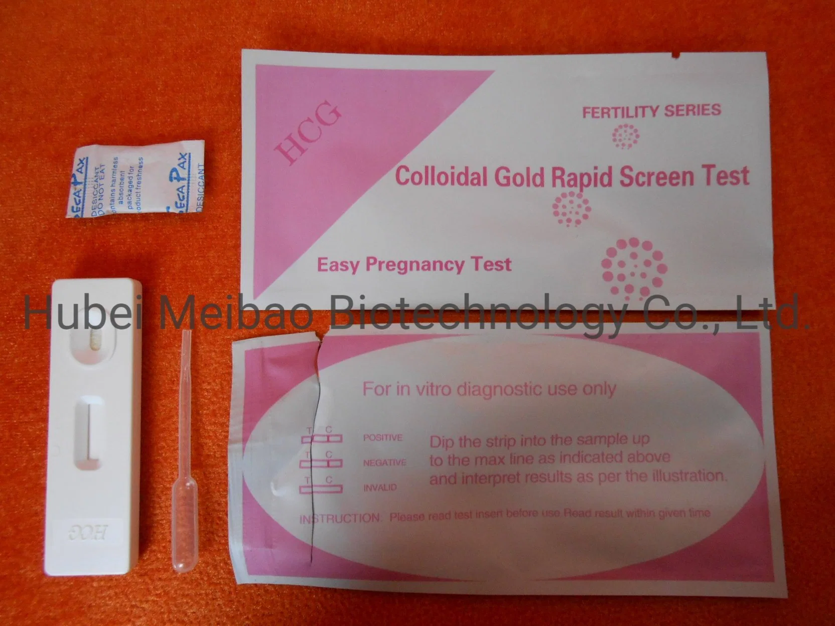 CE Certificated Medical HCG Pregnancy Test Kit