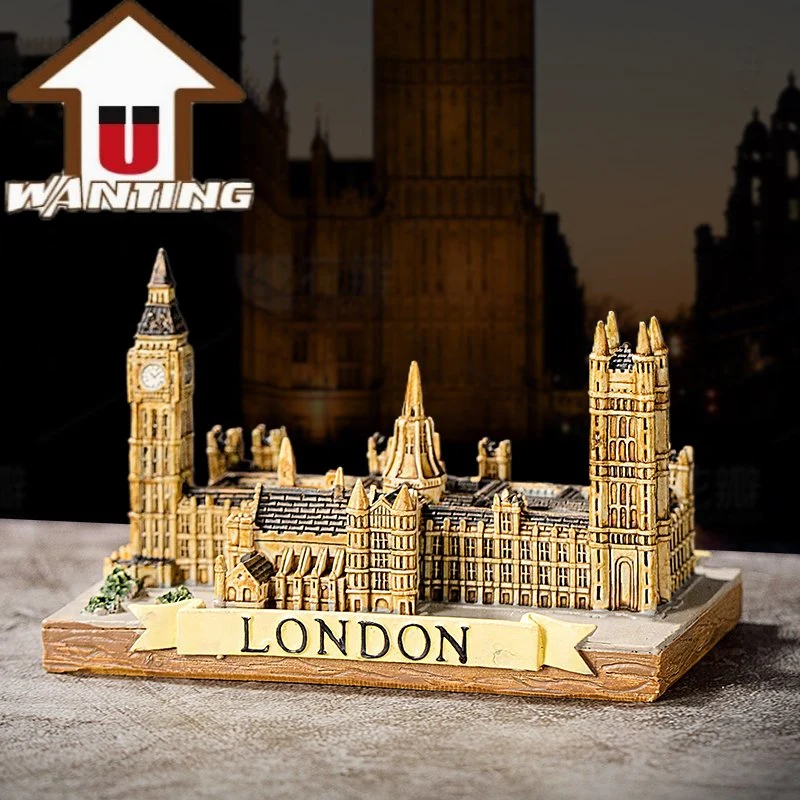 Famous Building Sculpture Parliament House Travel Souvenir Office Decoration Ornament Promotional Gift