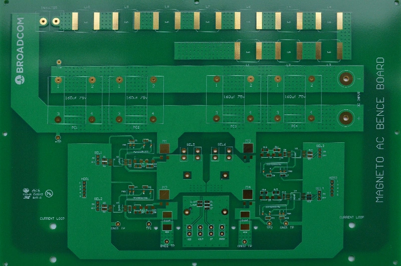 Circuito mín. De placa PCB HDI de perfuração a laser com resina de pastilha Fabricante da placa