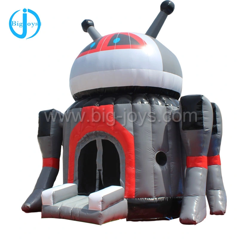 Robot Air Jumping Bouncing Castles, Commercial Inflatable Bouncy Castle