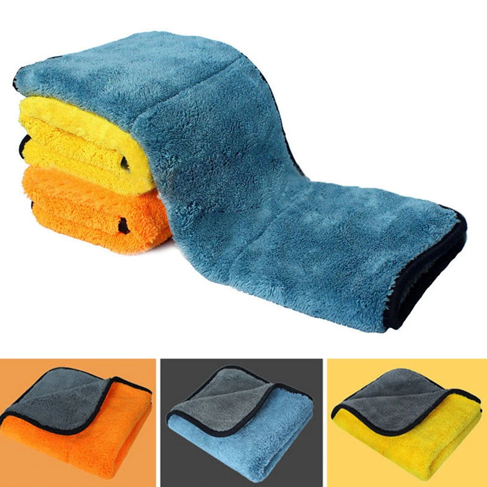 Hot Sale 420GSM 500GSM Scratch Free Polishing Microfiber Wash Detailing Drying Cleaning Microfiber Car Cloth Towel