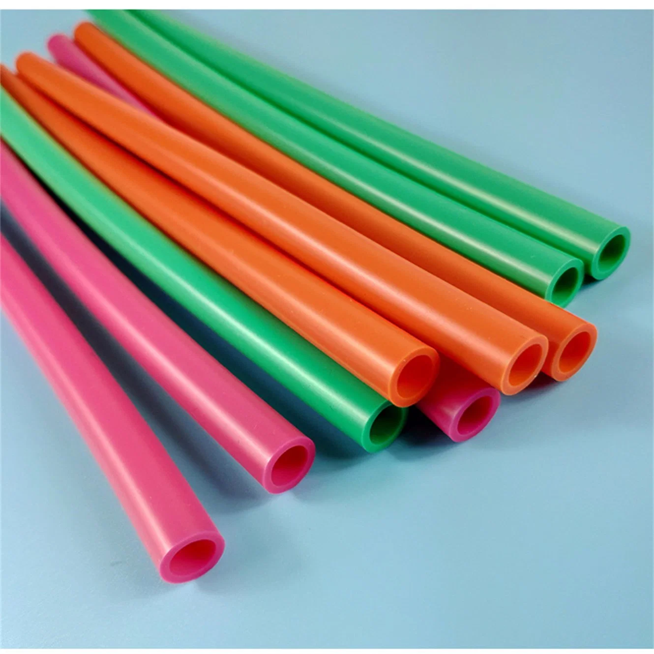 Customized Size Extruded Flexible Thin Wall Silicone Rubber Tube Silica Gel Pipette