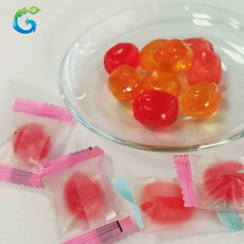 Sabores de fruta Candy Fitness Cuidado de la piel colágeno suave Candy Natural saludable Ingredientes