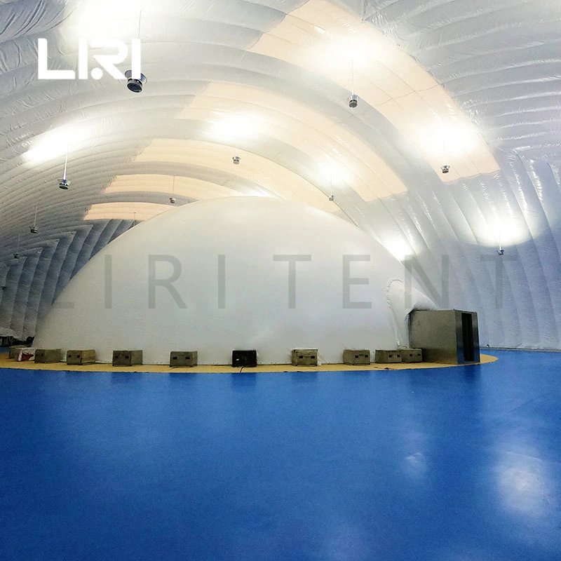 Circular Gas Filled Membrane Air Dome for Gymnasium Stadium