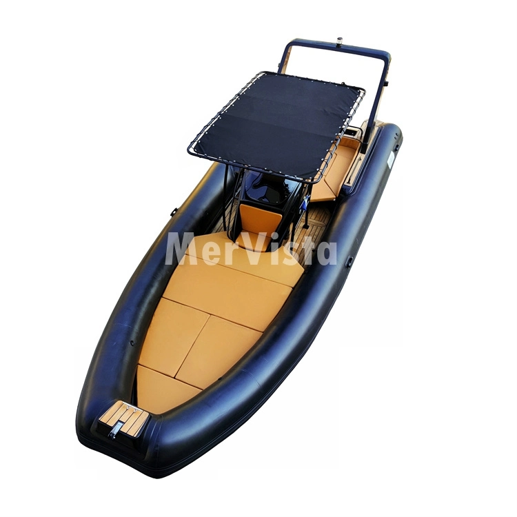 Patrol Rhib 860 29FT Luxury Cushion Orca Hypalon Aluminium Hull Barco insuflável Rib. De pesca