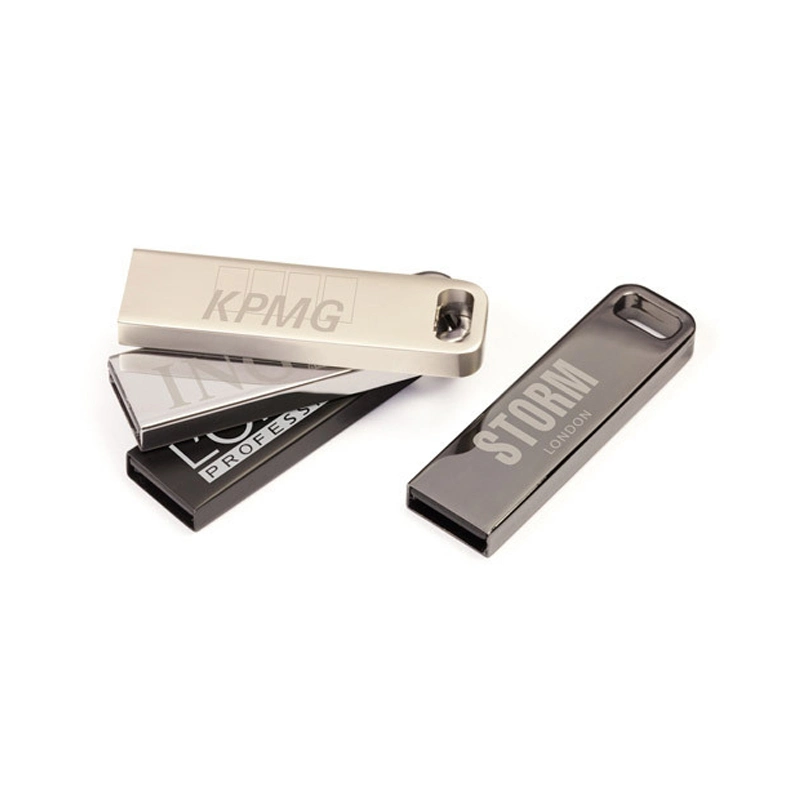 Customized Logo Promotion Gift U Disk 2.0 Metal USB Flash Pen Drive