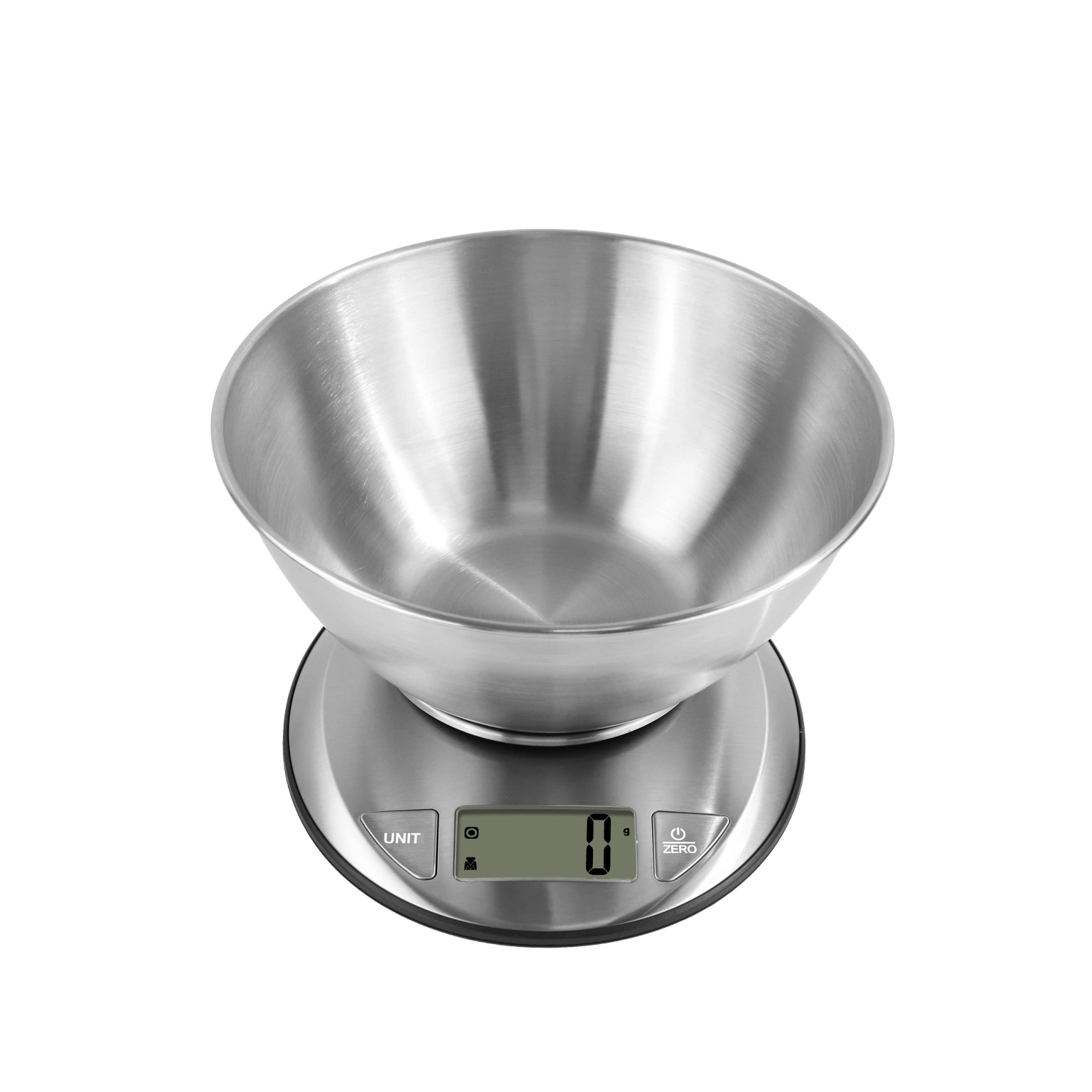 New Design Digital Smart Kitchen Scale with Stainless Steel Bowl