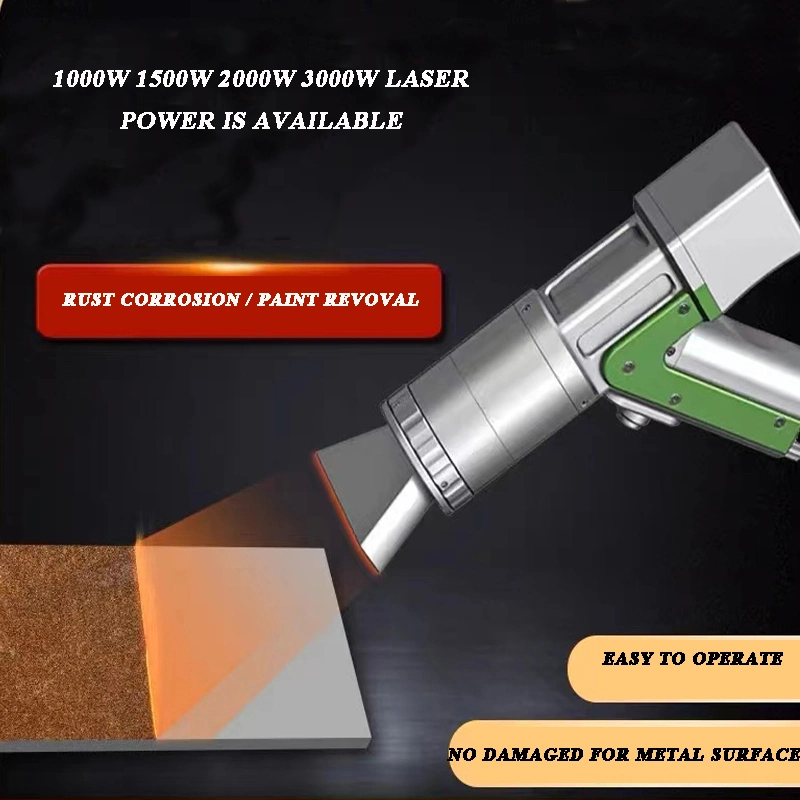 2000W Metal Laser Rust Removal Machine Cleaner for Rust Oxide Oil and Paint