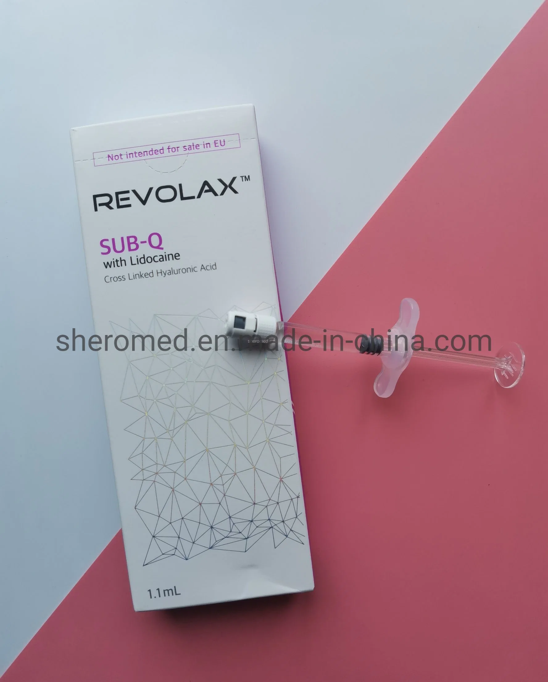 Revolax coréen 1,1ml acide hylauronique soutireuse cutanée pour les lèvres et Amélioration des joues