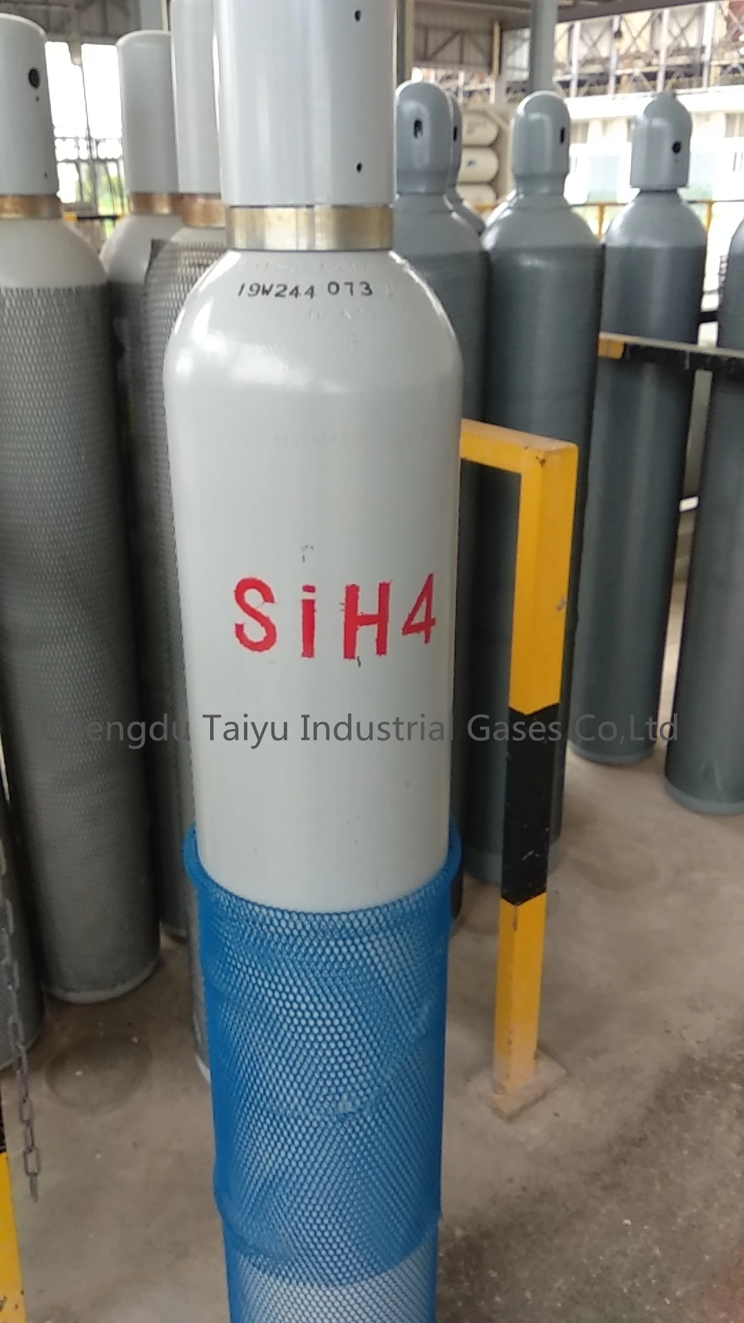 China Manufacture Electronic Grade 99.9999% Purity Silane Sih4 Gas 10kg Filled in 47L Cylinder