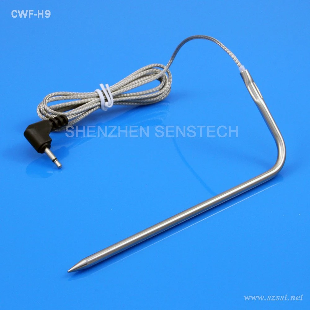 Smoker Temperature Probe 2.5mm Audio Jack Plug Ntc Temperature Sensor