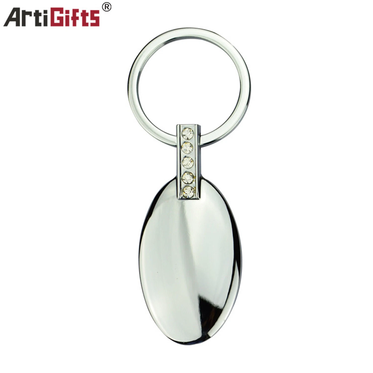 Promotion Printing Customer Design Logo Metal Keyring