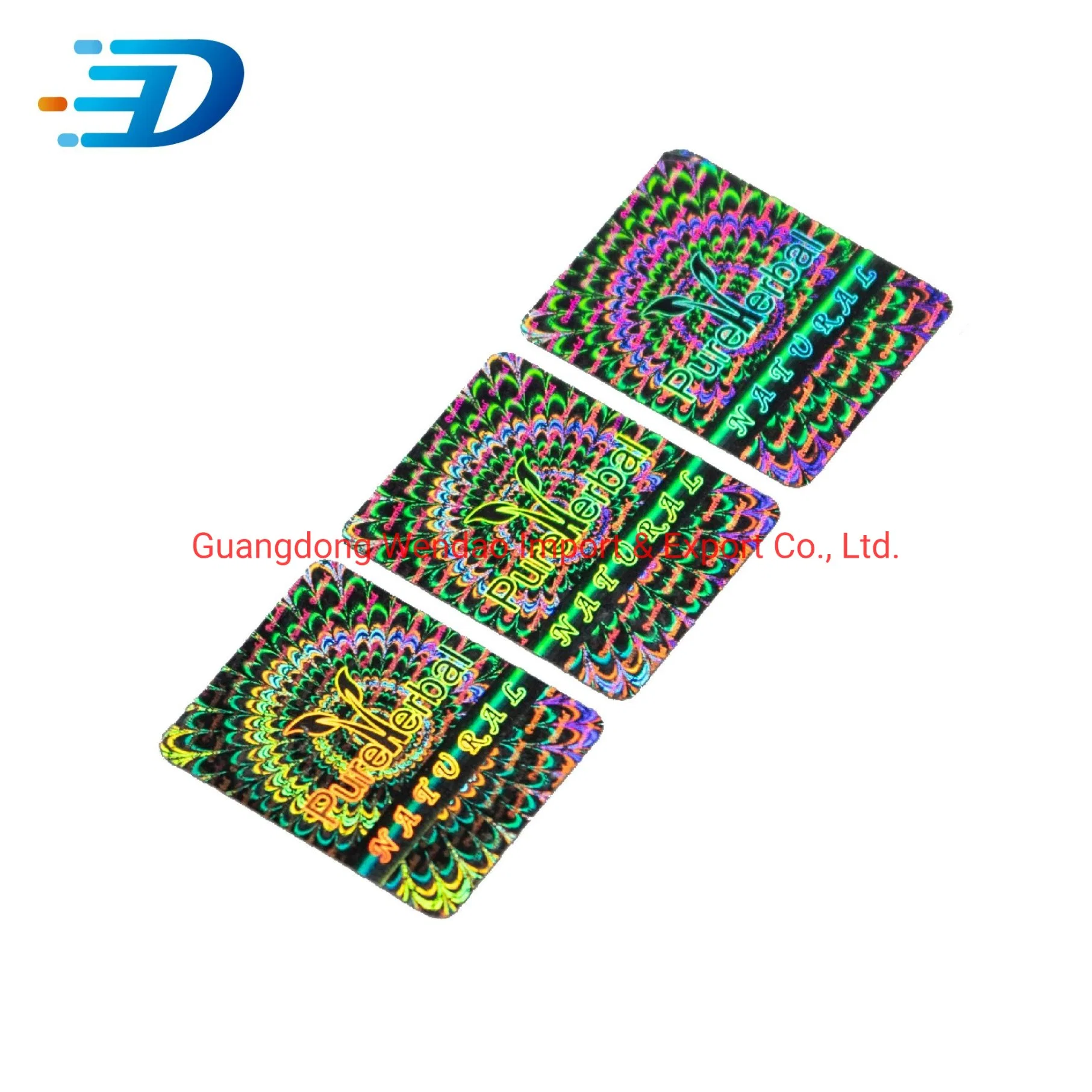 Printing Custom 3D Hologram Holographic Security Label Sticker