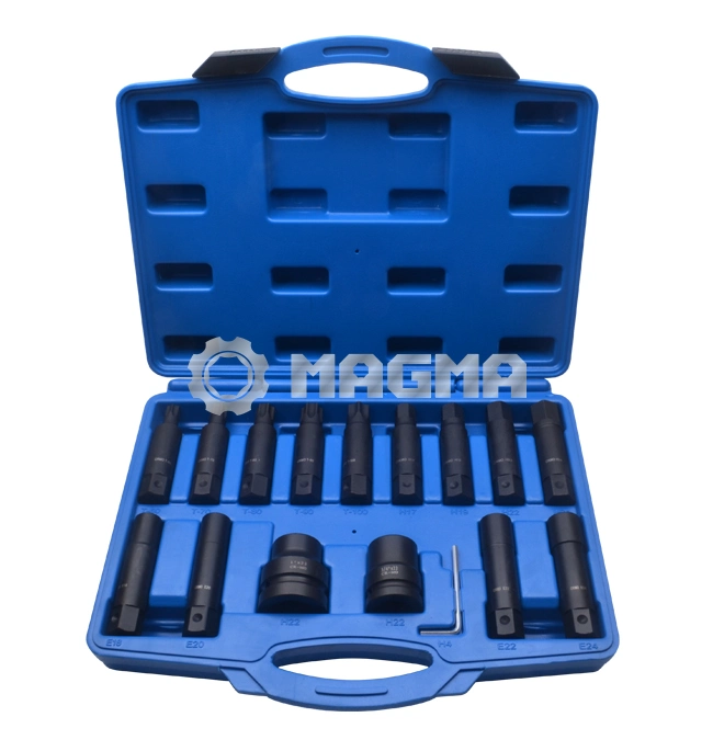 16PCS Impt Insert Bit Socket Set-3/4" و1"-Garage Tools (MG50472)