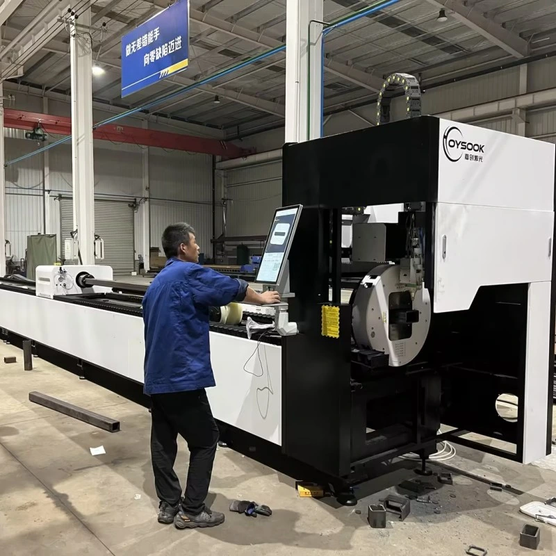 Machine automatique de coupe de tuyaux à grande vitesse sans bavure pour ronde Tuyau tuyau carré