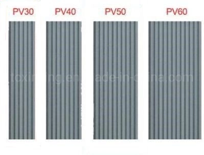 مصعد مطلي بحزام من الفولاذ PV30 PV40 PV50 PV60