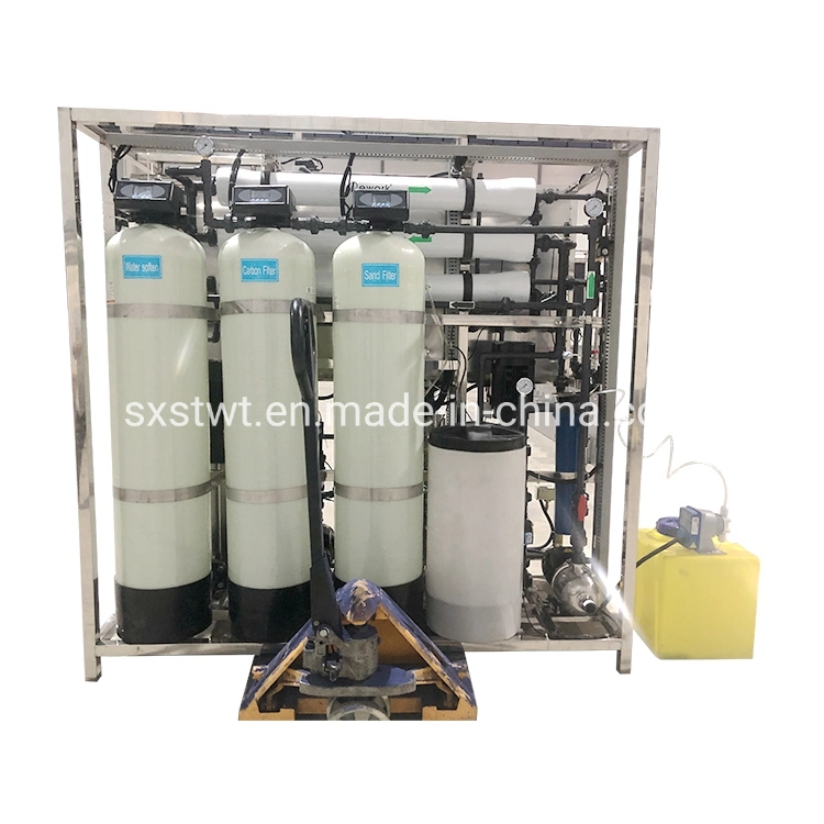 Double Pass Reverse Osmosis System with EDI Module for 2000L/H Deionized Water