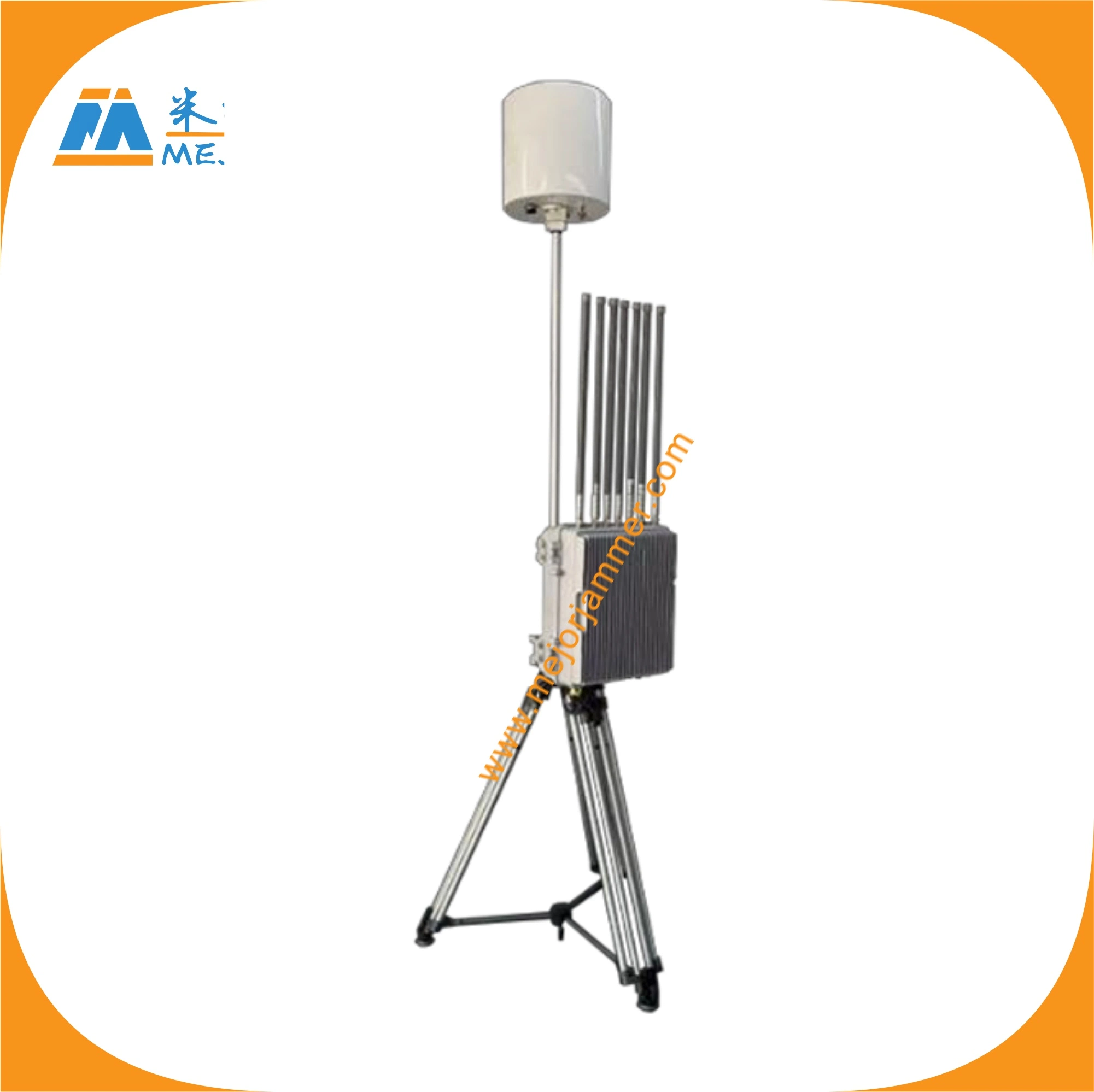 30-6000MHz RF Drone Detector 1.2g WiFi Anti Uav Detection Anti Drone System with Black White List and Precise Jammer