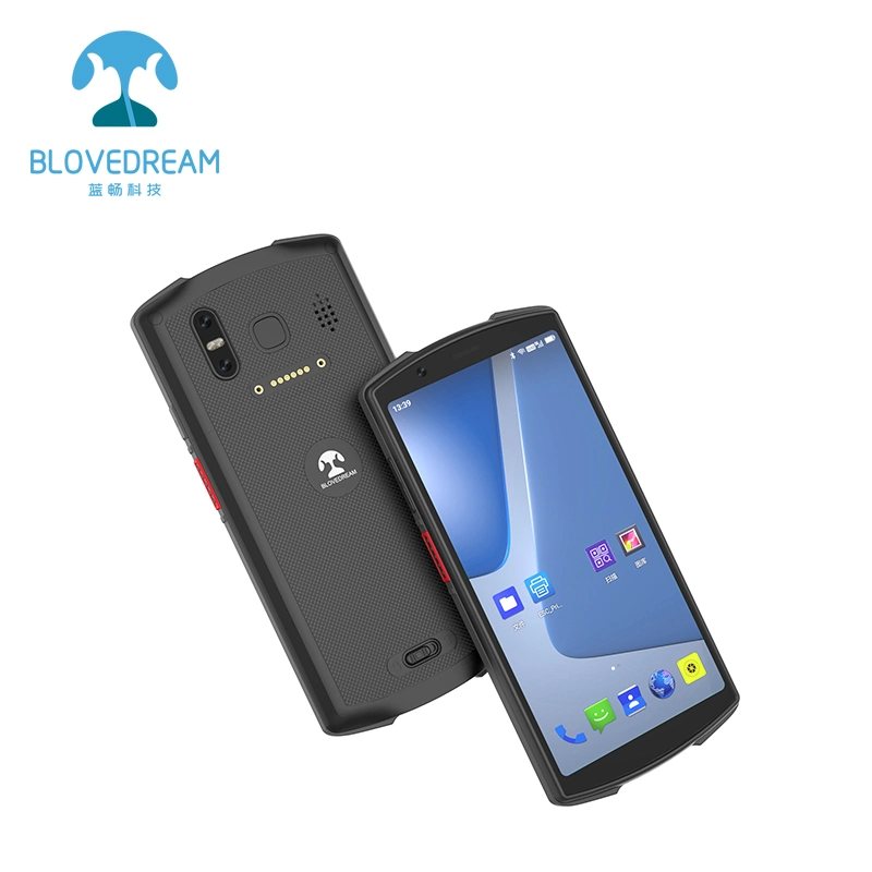 Blovedream Android10.0 5g WiFi GPS 1d 2D بيانات الليزر عبر NFC التقاط PDA لإدارة المستودع