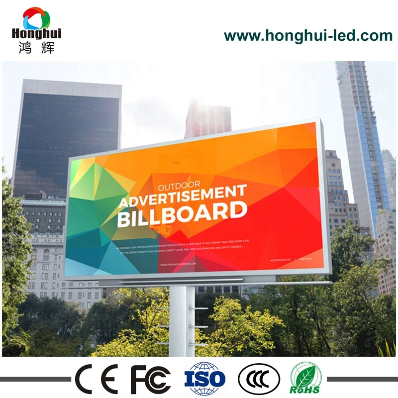 Outdoor Waterproof Fixed Installation HD P8 LED Screen for Sale