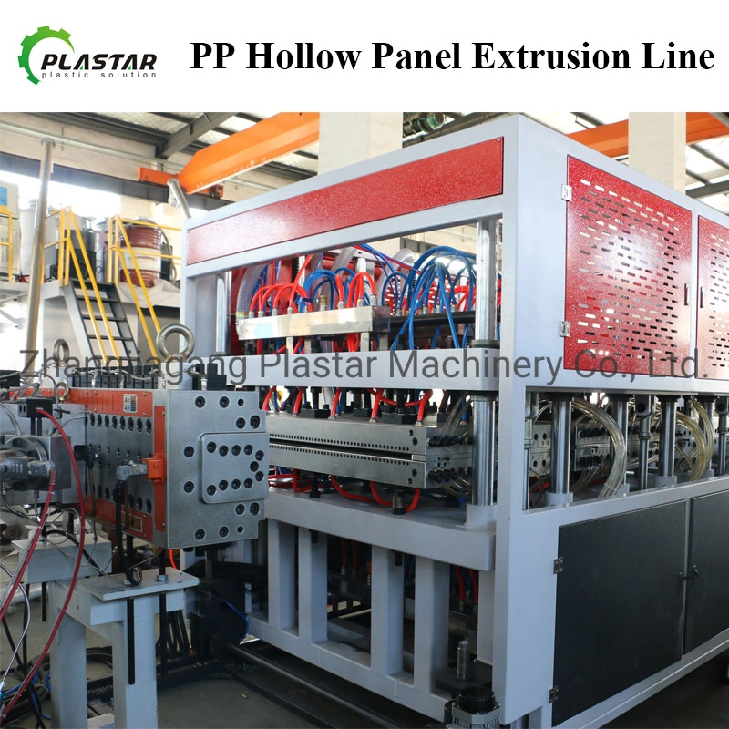 1220mm Plastic PP Co-Extrusion Construction Engineering Formwork Making Machine Line