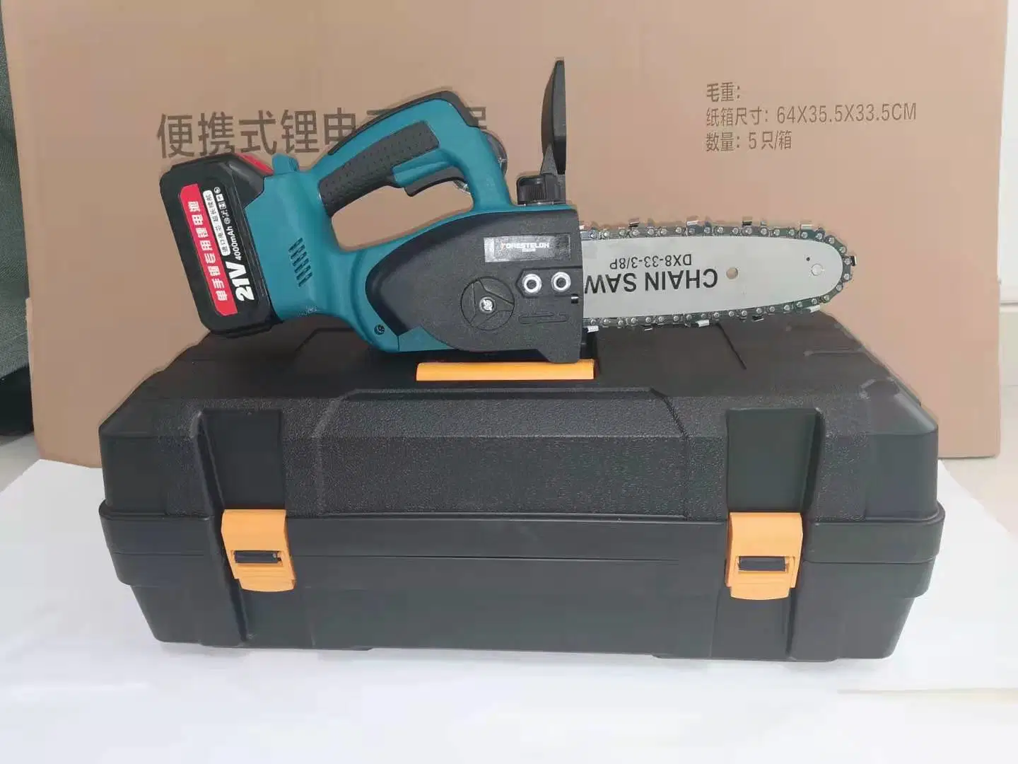 8-12 Inch Electric Lithium Battery Chainsaw 1500W Portable Cordless Mini Chainsaw