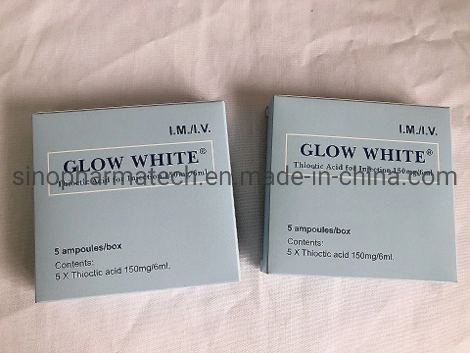 Alpha Lipoic Acid Injection for Skin Whitening Injectable with Glutathione