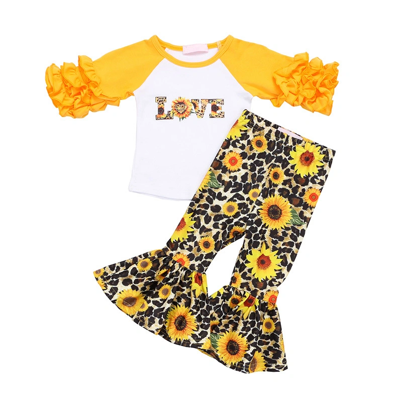 Lovely Girls Summer Short Dress Children Kids Clothing Wholesale Baby Boutique Clothing