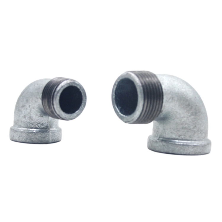 Reducing Elbows Gi Hot Dipped Galvanized Iron Pipe Fittings in Banded or Beaded of BS\DIN Threads Used for Plumbing Connection