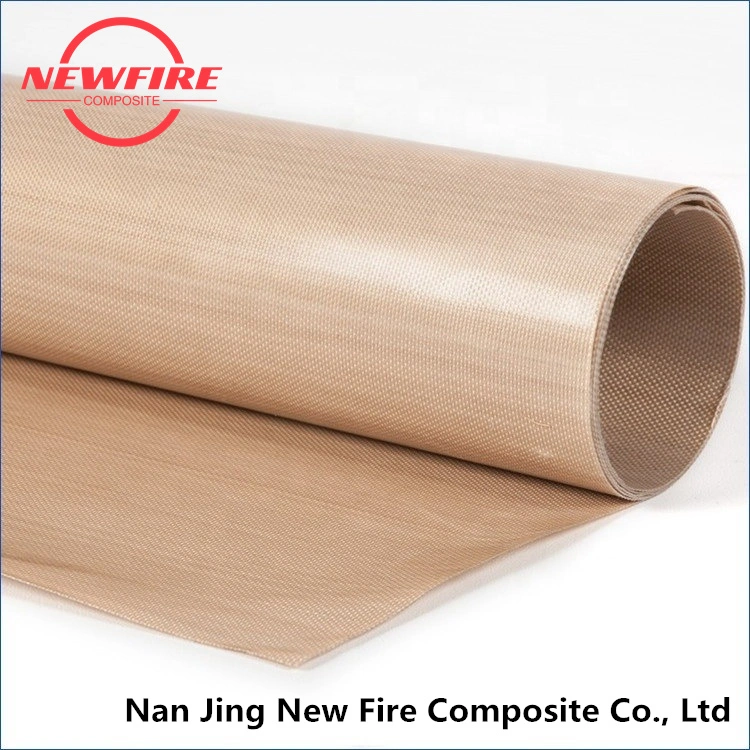 Bespoke 0.15-1.05mm PTFE Fiberglass Cloth Non Stick Coated Glass Fibre Fabric Manufacturer