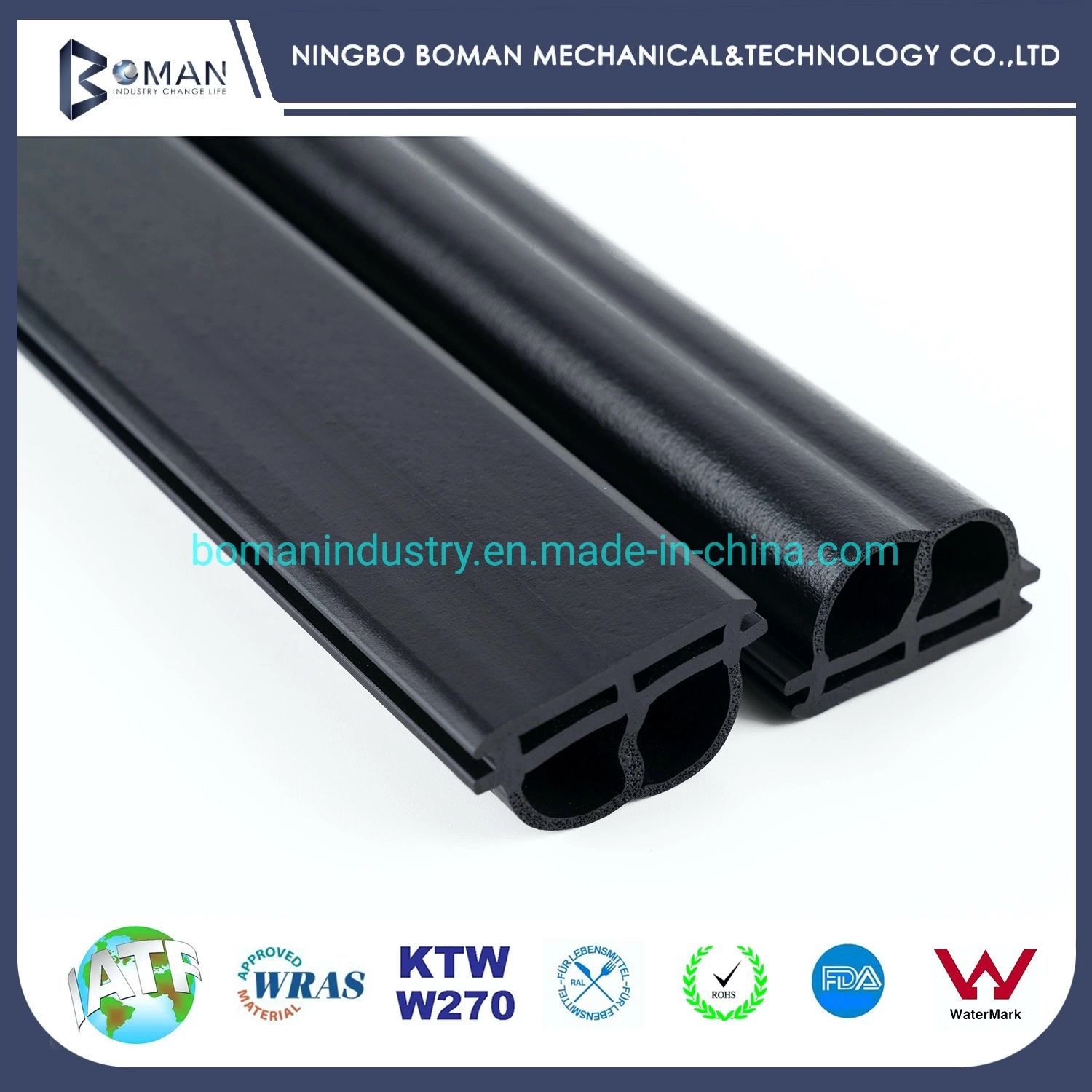 Silicone/EPDM/NBR Rubber Seal, Customize Rubber Parts, Rubber Product for Bathroom Accessories