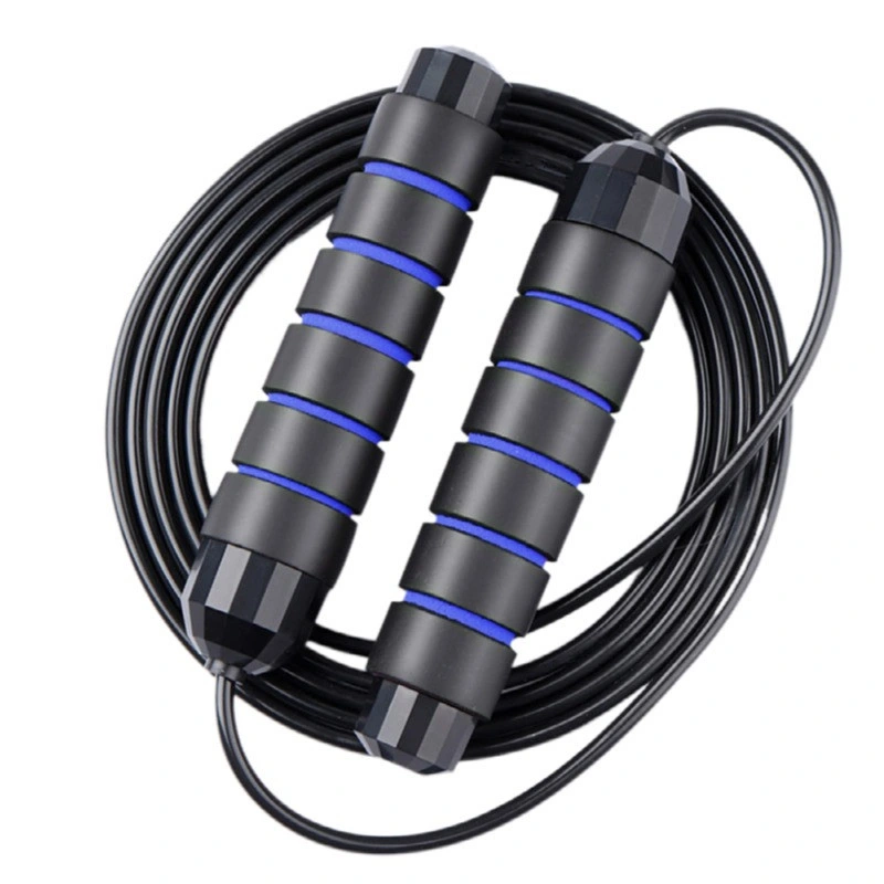 Best Seller Fitness Workout Weighted Handle Steel Wire Adjustable Speed Skipping Rope Jump Rope