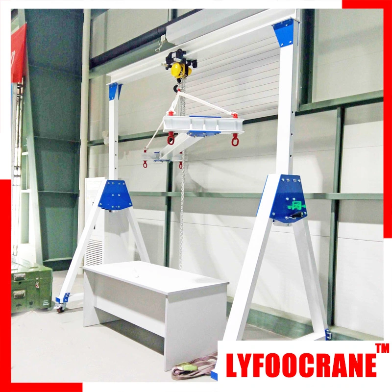 Good Quality Aluminum Gantry Crane 500kg 1000kg 1500kg