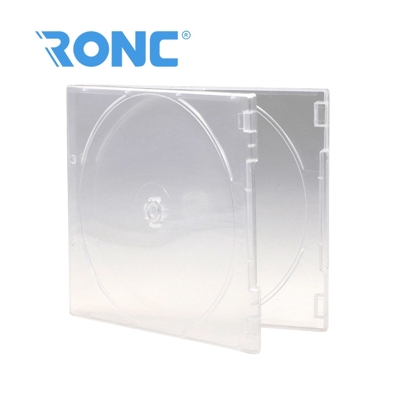 14mm Double PP Rectange DVD Case (Black)