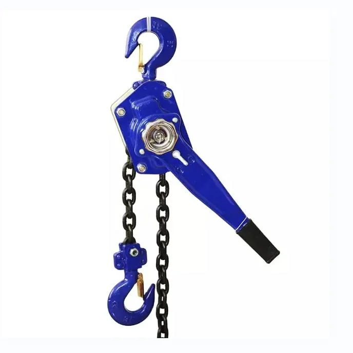 Heavy Duty Lifting 1.5meters Lever Hoist Customized 0.75ton Lever Chain Handle Chain Block Hoist