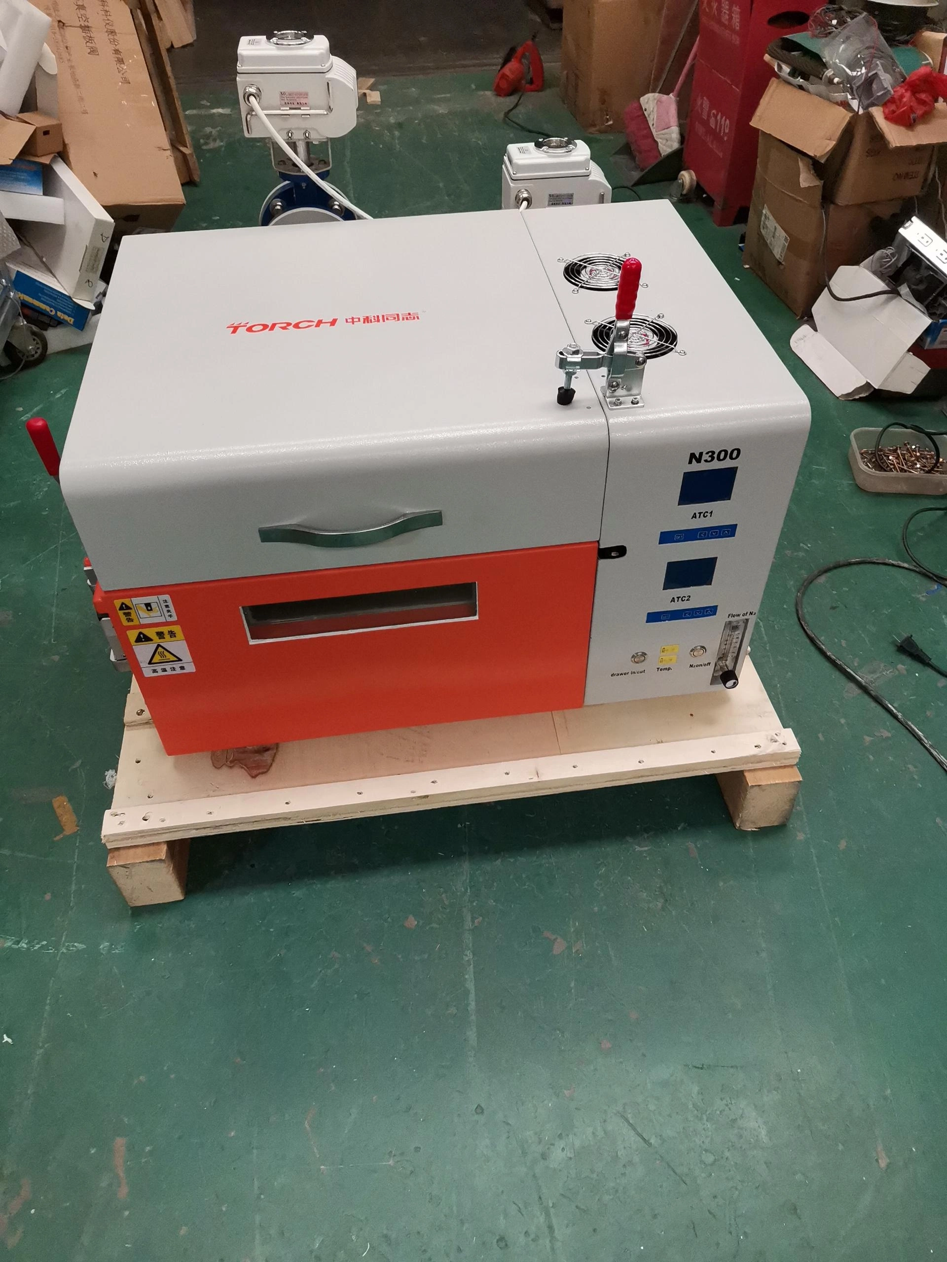 Small IR Air Compact Nitrogen Reflow Oven with Good Sealing