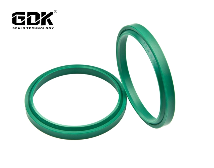 GDK-Dsi NBR / PU Rubber Wiper Dust Seal for Hydraulic Seal Green