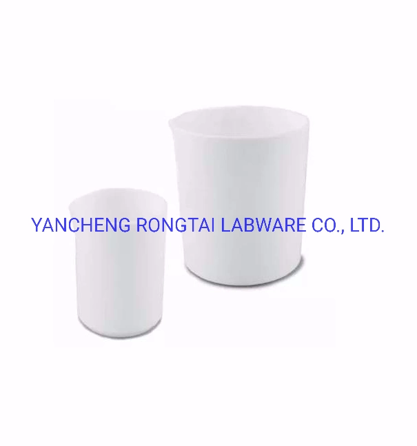 Custom Chemical Laboratory Plastic PTFE Measuring Beaker for Sale