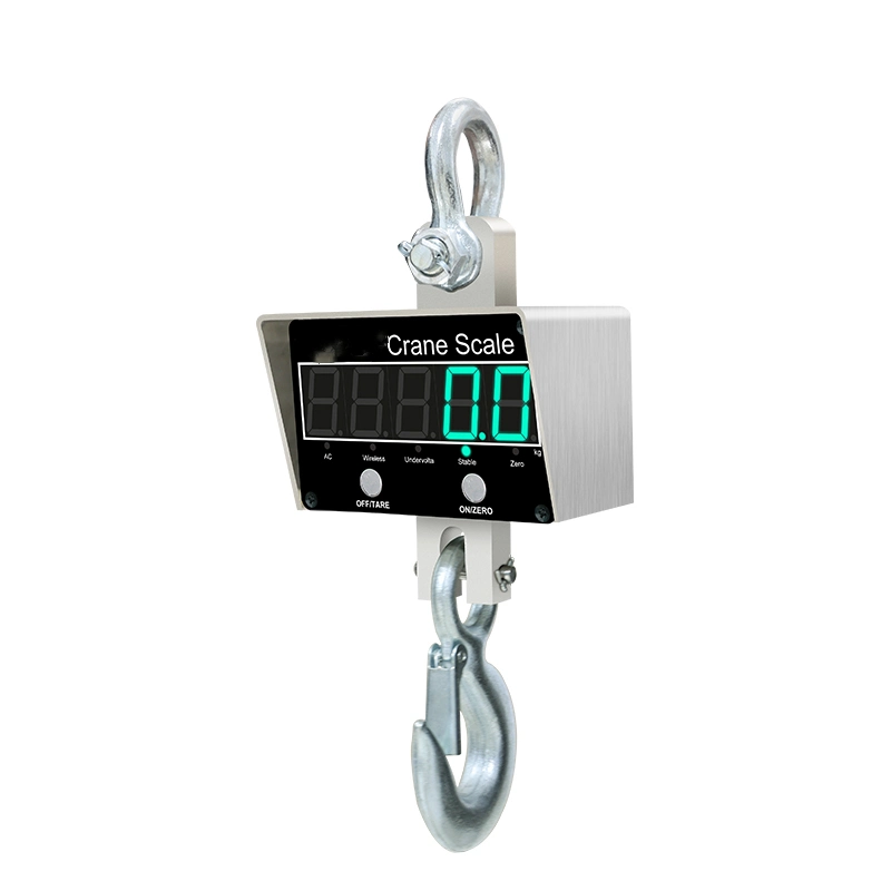 Industrial Heavy Duty Stainl-Steel Wireless Digital Ocs Hand-Held Printing Crane Scale