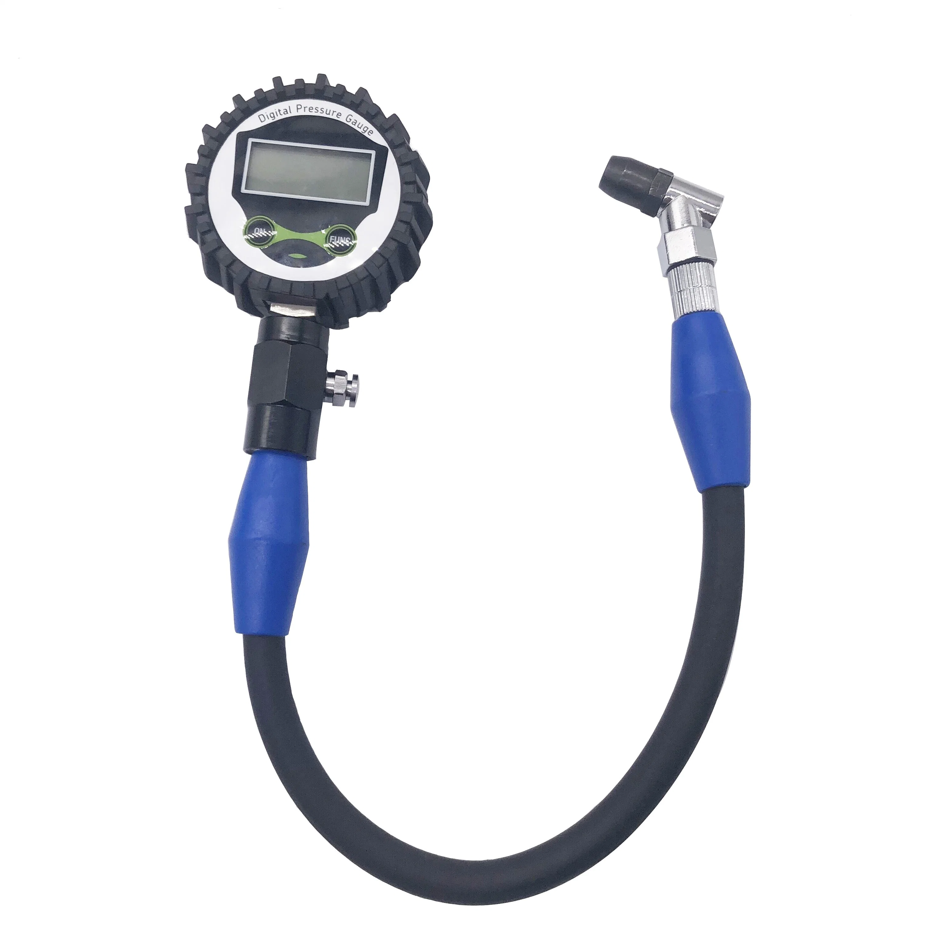 2.5 Inch Electronic Digital Tyre Pressure Gauge Checker with 45 Degree Chuck for Car, Electric Motorcycle