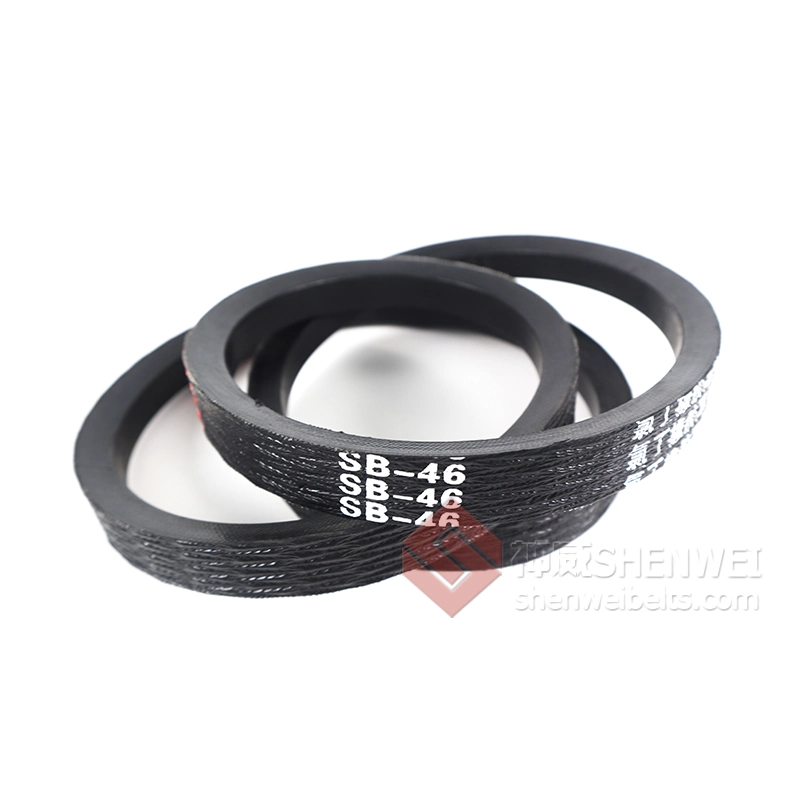 Sb46 Rubber V Belt Cogged Belt for Machinery Transmission