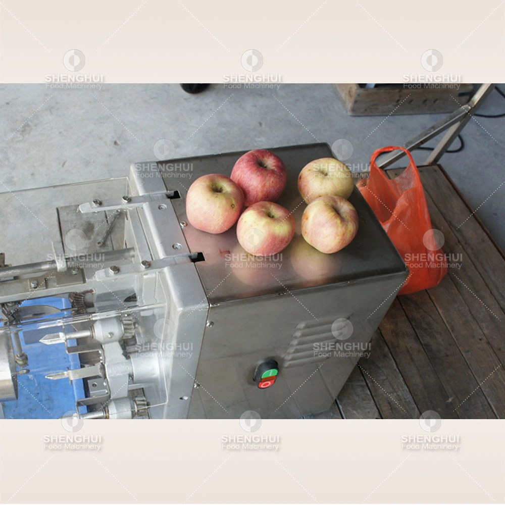 Fruto de la máquina de pelar la manzana comercial de procesamiento de frutas dispensador de la máquina de la empresa frutas pera dispensador