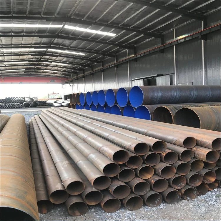 Liange Welded Oiled ASTM A53 A106 A105 Carbon Steel Round/Square Pipe/Tube for Construction