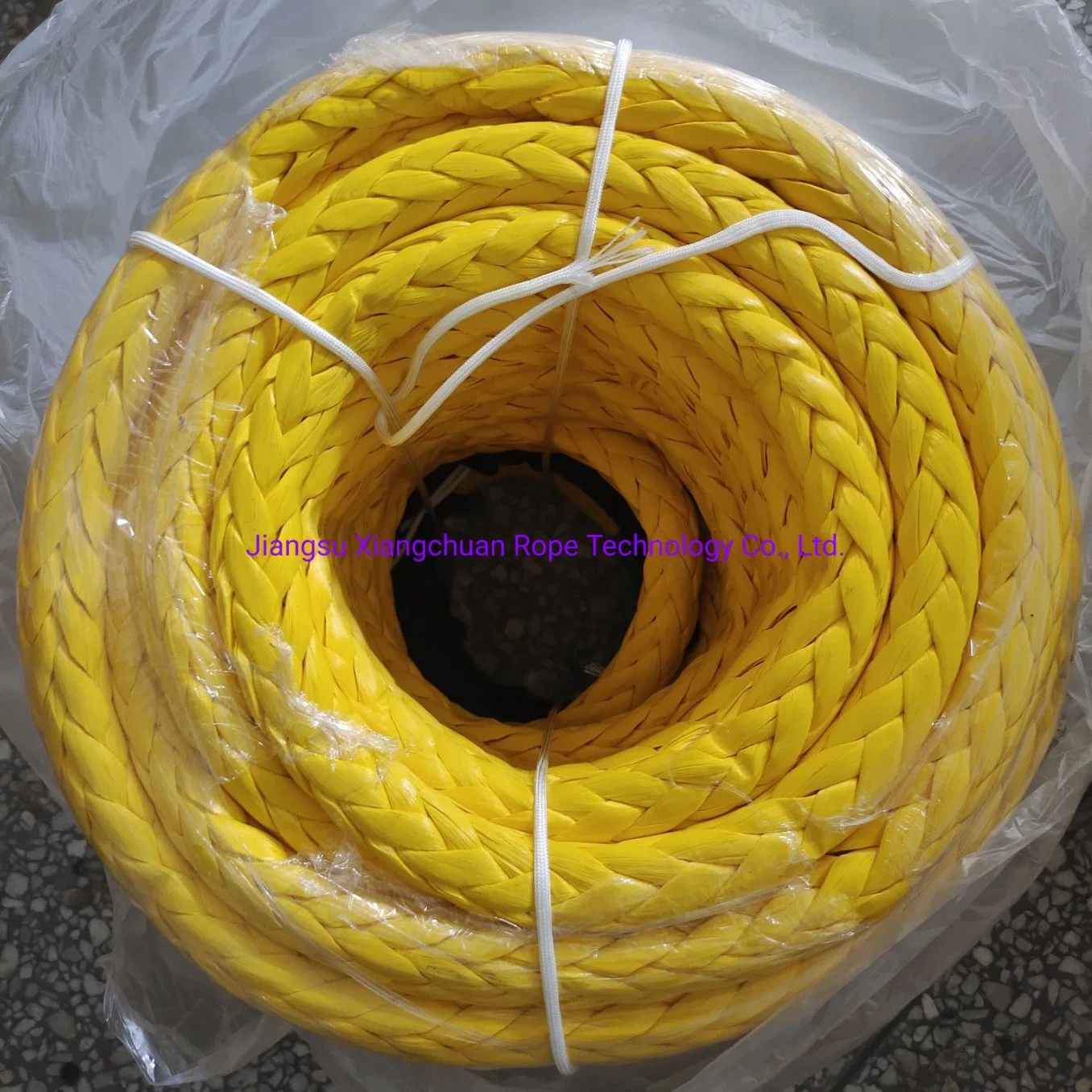 Synthetic Pulling Winch Line Electric 100%UHMWPE 12-Strand Recovery Cable