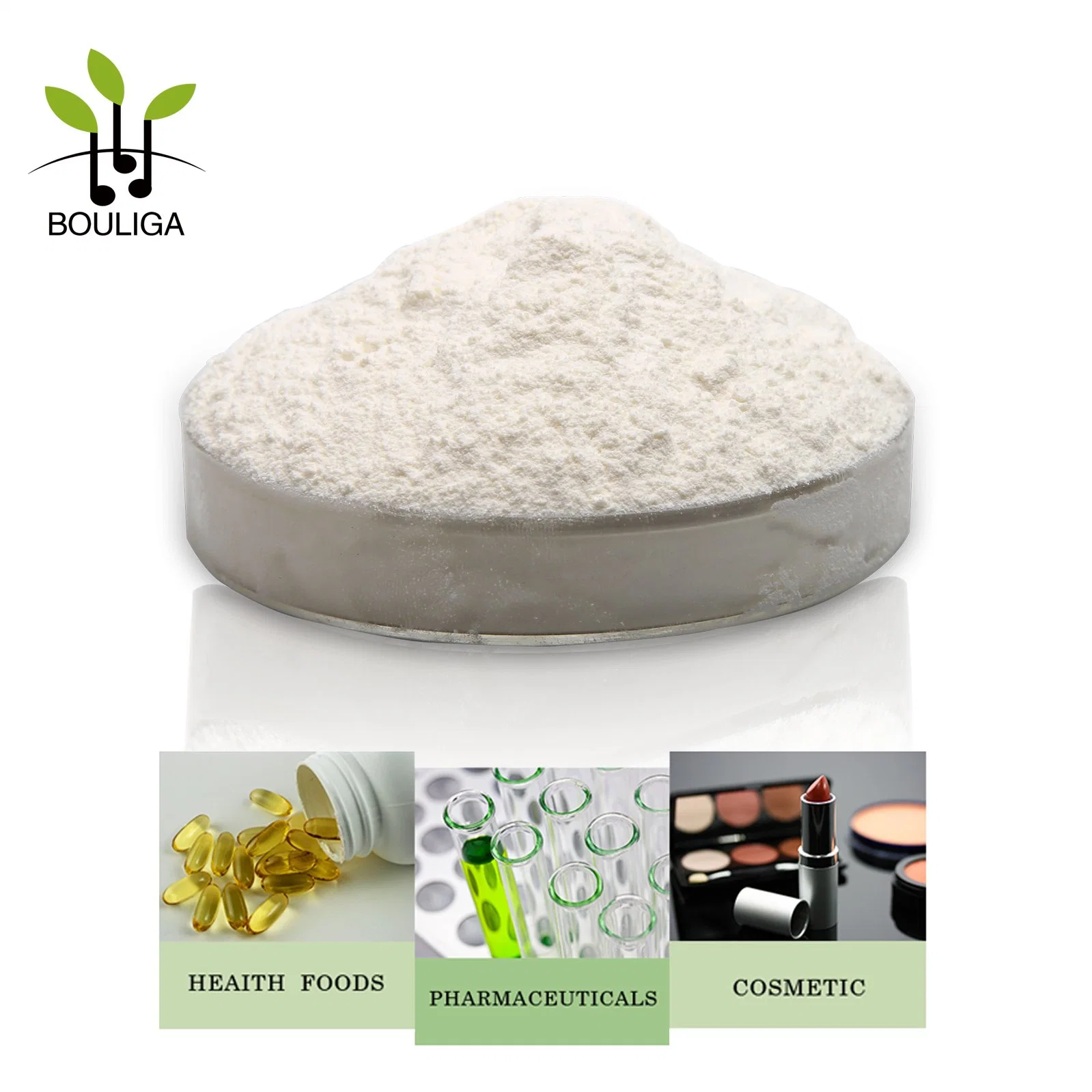 Bouliga High-Quality 100kda Sodium Hyaluronate Cosmetic Grade Hyaluronic Acid 1million Molecular Weight