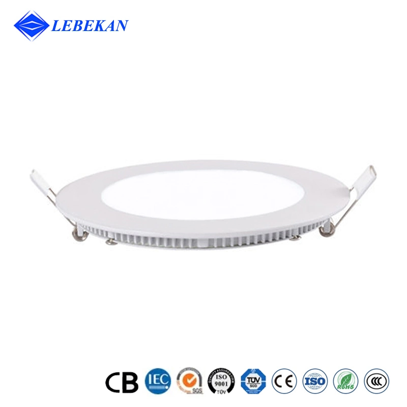 Aluminum Housing Recessed Spot Bulb 6W 9W 12W Round LED Panel Light