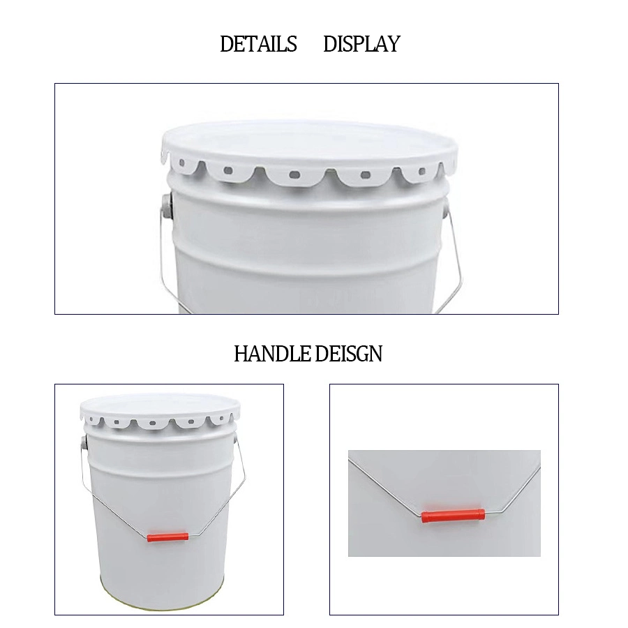 15ml Toilet Iron Buckets for Chemical Industry